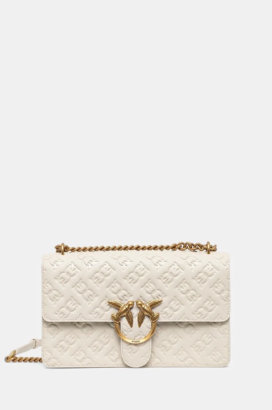 Кожаная сумка Pinko, бежевый
Кожаная сумка Pinko, бежевый