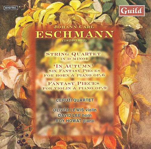 CD диск Eschmann / Chiruti: String Quartet in D minor 
CD диск Eschmann / Chiruti: String Quartet in D minor