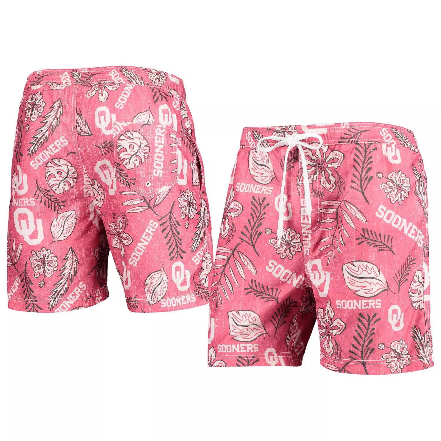 Мужские плавки с винтажным цветочным принтом Wes & Willy Crimson Oklahomaooners
Мужские плавки с винтажным цветочным принтом Wes & Willy Crimson Oklahomaooners