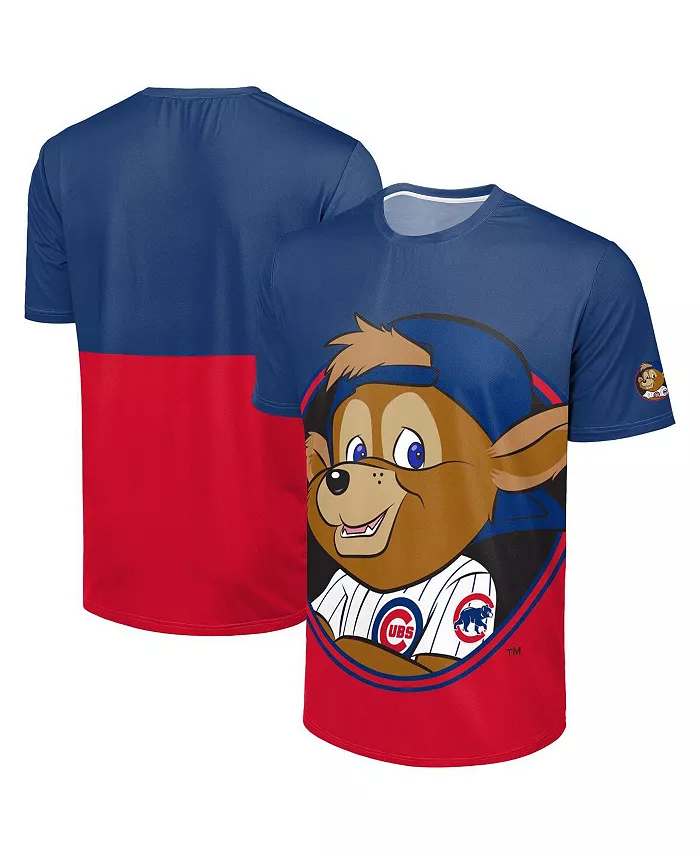 Мужская футболка Chicago Cubs с большим логотипом талисмана, цвет Royal/Red FOCO
Мужская футболка Chicago Cubs с большим логотипом талисмана, цвет Royal/Red FOCO