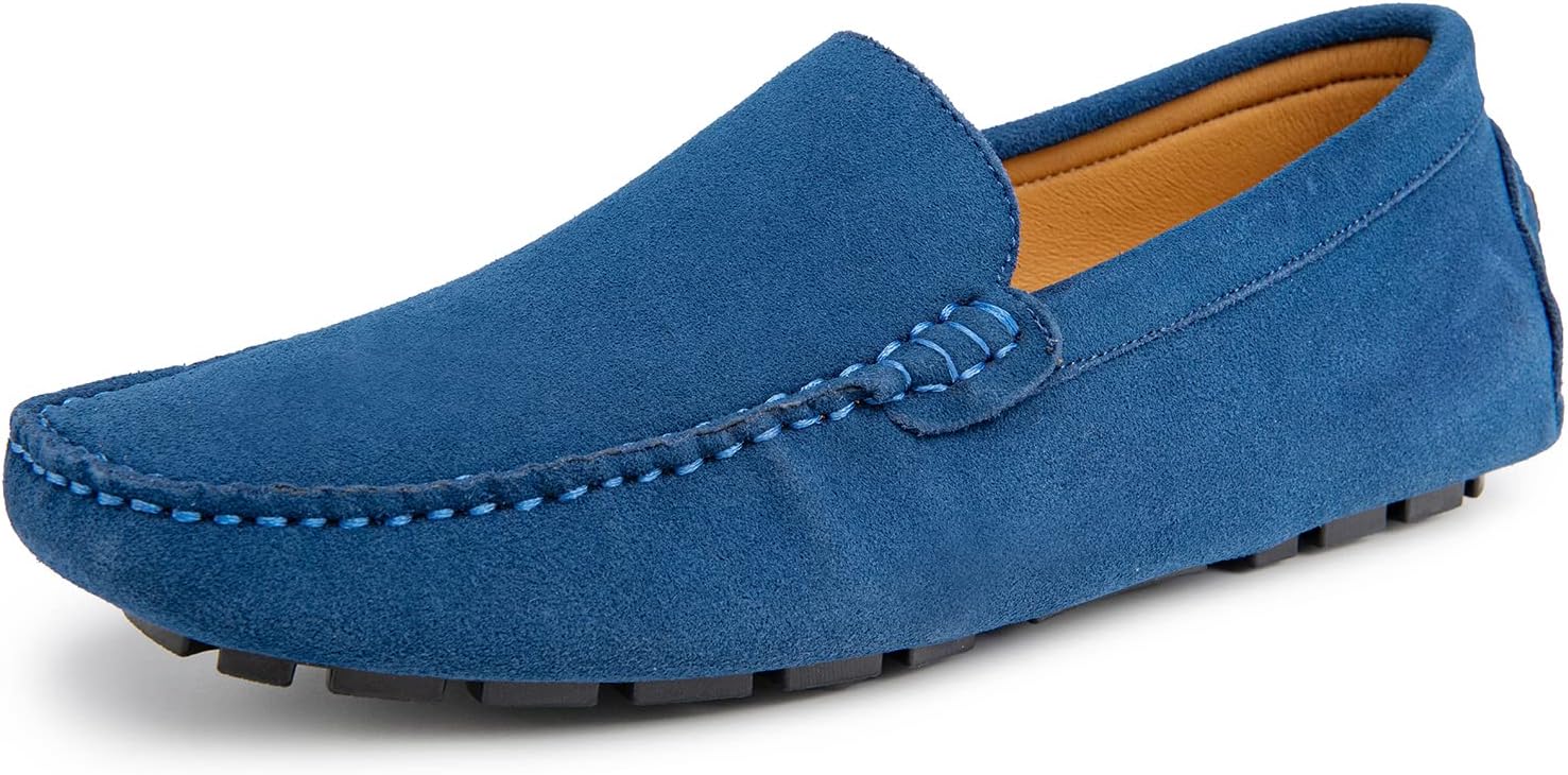 Мужские повседневные лоферы Go Tour из замши и кожи ручной работы, синий
Мужские повседневные лоферы Go Tour из замши и кожи ручной работы, синий