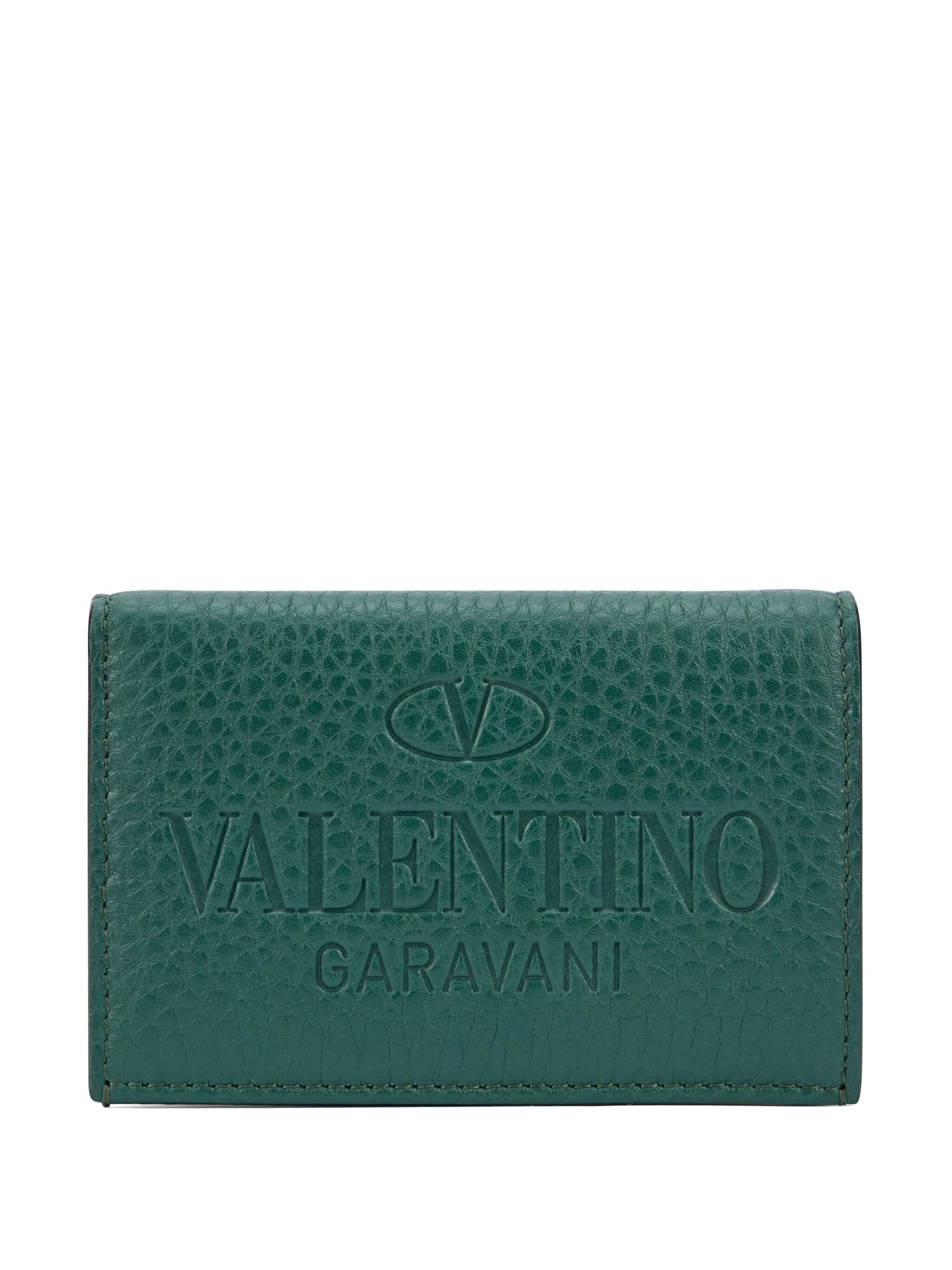 Кошелек с тиснением Valentino Garavani, зеленый
Кошелек с тиснением Valentino Garavani, зеленый