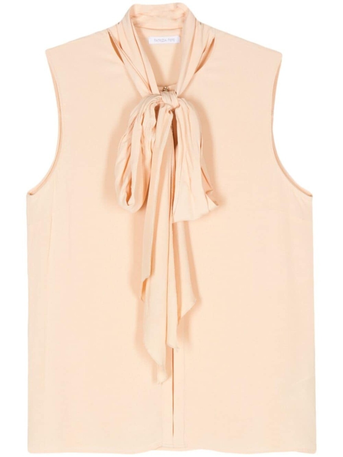 Patrizia Pepe креповый топ с завязками, нейтральный цвет
Patrizia Pepe креповый топ с завязками, нейтральный цвет