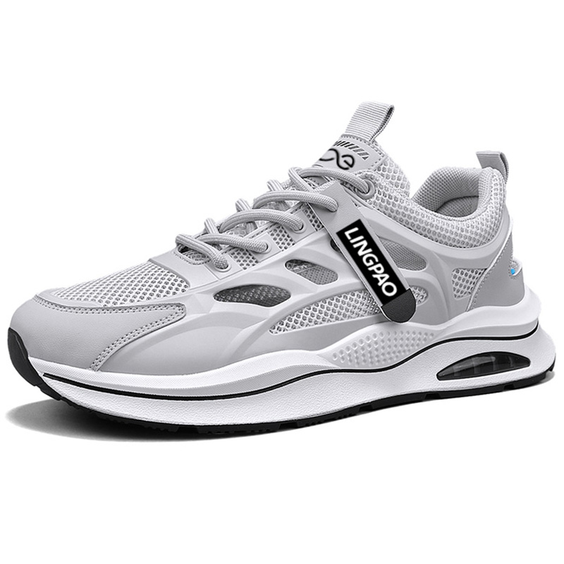 LINGPAO Серые мужские кеды на низком ходу, цвет Gray
LINGPAO Серые мужские кеды на низком ходу, цвет Gray