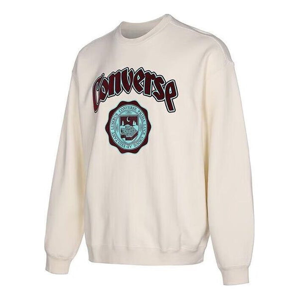Свитер university crew sweatshirt 'white' Converse, белый 
Свитер university crew sweatshirt 'white' Converse, белый