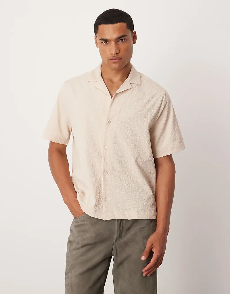 Рубашка свободного кроя из сирсакера ASOS DESIGN цвета «камень»
Рубашка свободного кроя из сирсакера ASOS DESIGN цвета «камень»