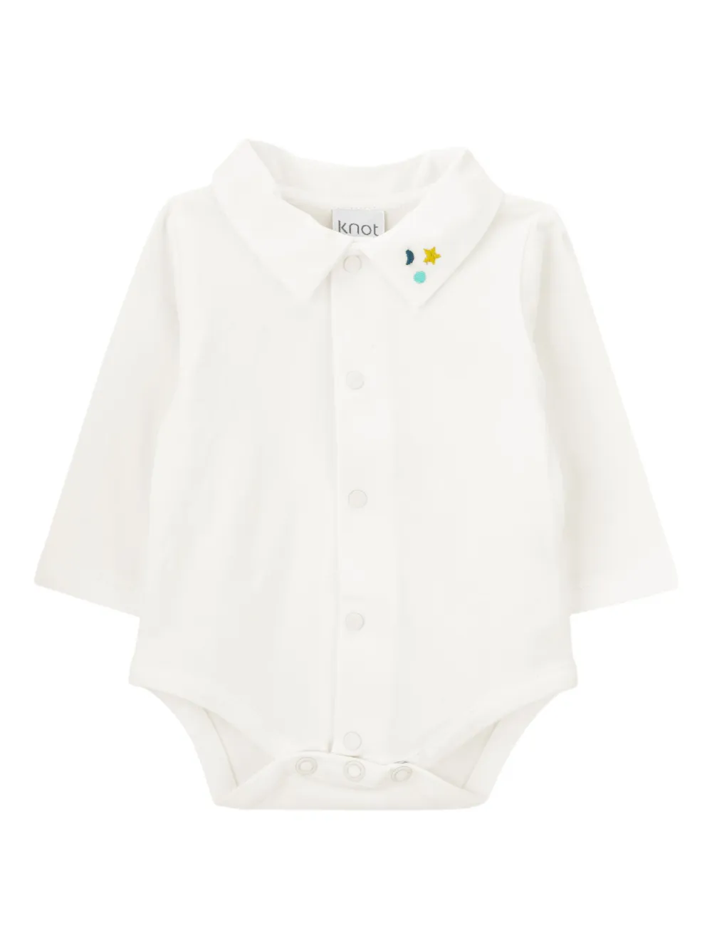 Боди Twinkles с вышивкой Knot, белый
Боди Twinkles с вышивкой Knot, белый