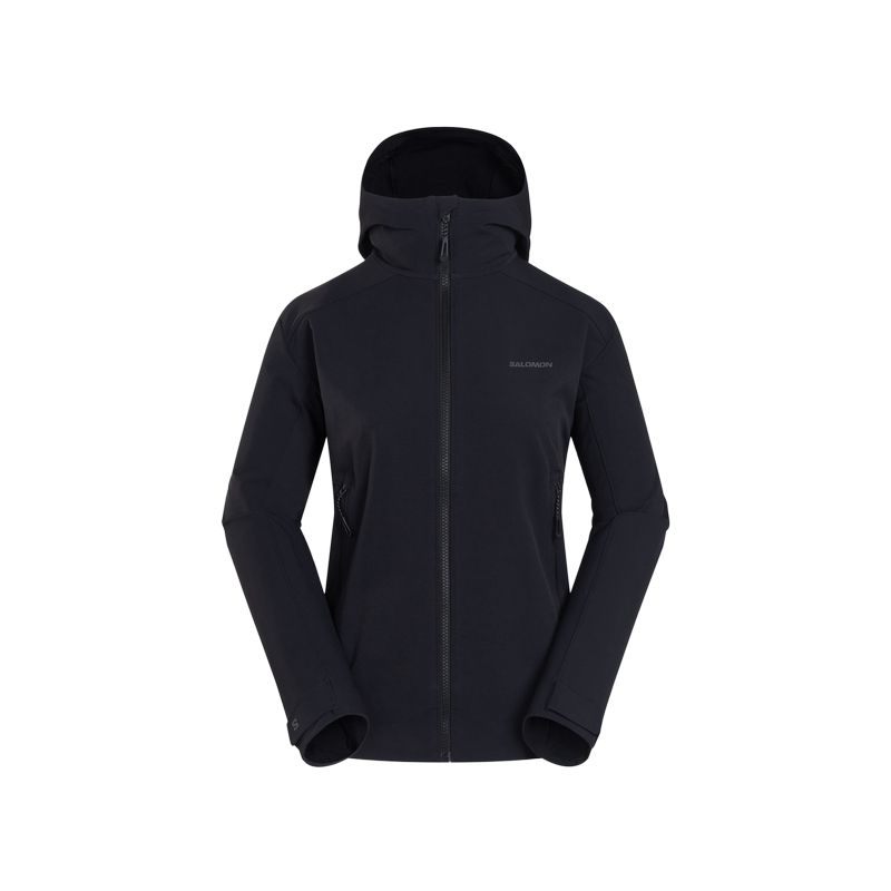 SALOMON OUTPEAK SOFTSHELL Женская куртка, Pitch Black 
SALOMON OUTPEAK SOFTSHELL Женская куртка, Pitch Black