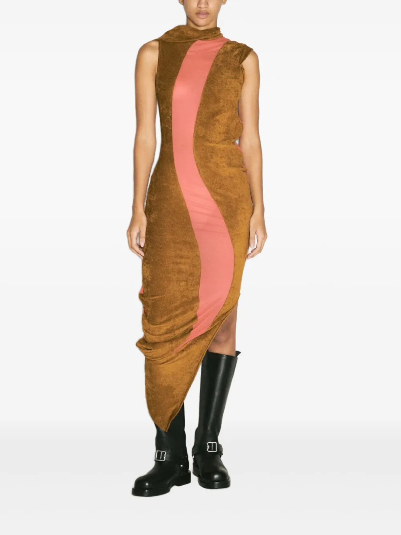 Kiko Kostadinov платье миди Pendle, коричневый
Kiko Kostadinov платье миди Pendle, коричневый