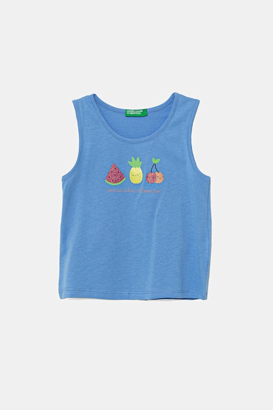 Детский хлопковый топ United Colors Of Benetton, синий
Детский хлопковый топ United Colors Of Benetton, синий