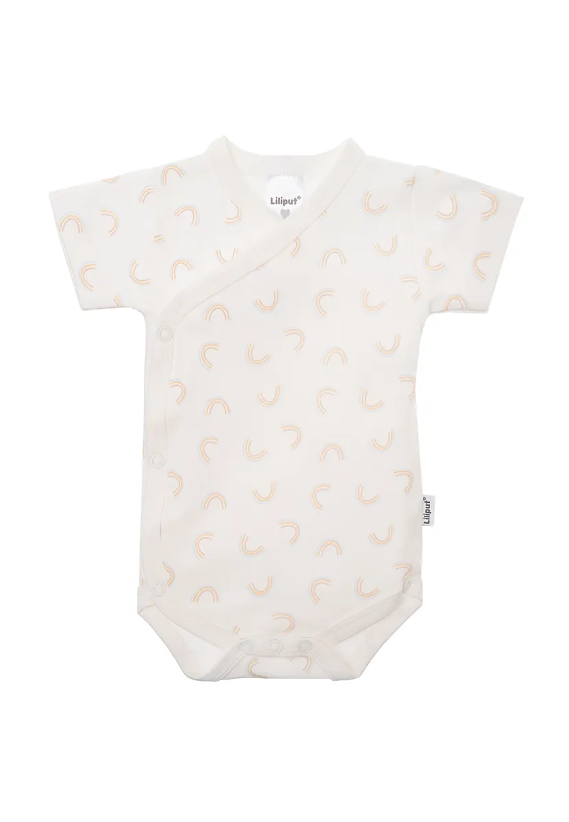 Боди Liliput с короткими рукавами "Радуга" и ярким радужным принтом, белый
Боди Liliput с короткими рукавами "Радуга" и ярким радужным принтом, белый