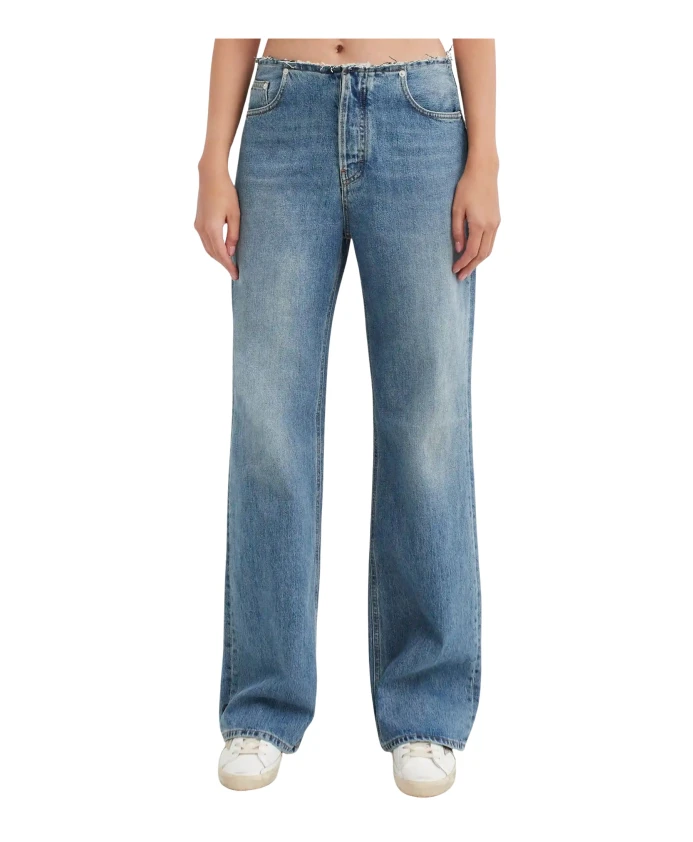 Синие корейские джинсы Haikure, синий
Синие корейские джинсы Haikure, синий