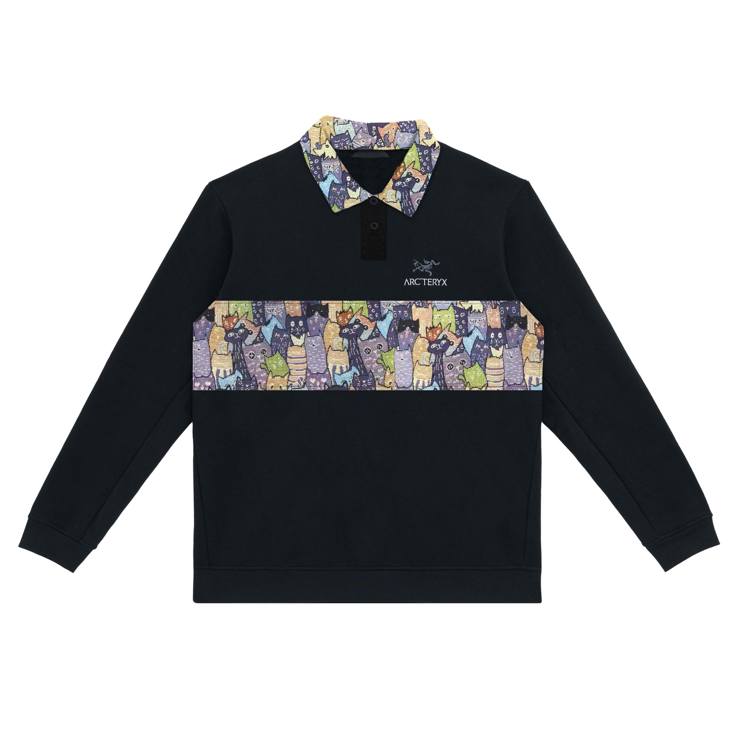 Поло с эмблемой Unisex Arcteryx, черный
Поло с эмблемой Unisex Arcteryx, черный