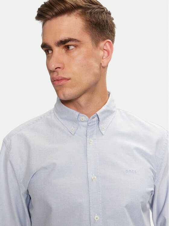 Рубашка узкого кроя Boss, голубой
Рубашка узкого кроя Boss, голубой