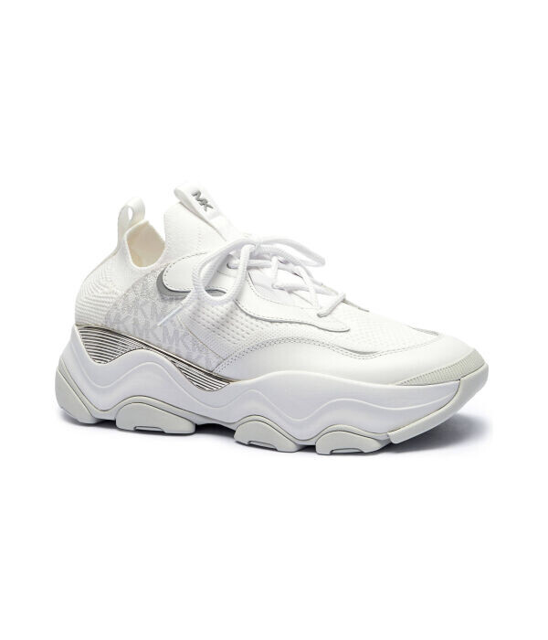 Кроссовки Michael Kors Atlas с добавлением кожи, белый
Кроссовки Michael Kors Atlas с добавлением кожи, белый