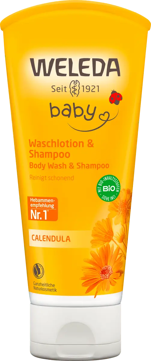 Детский лосьон для мытья Шампунь Календула 200мл Weleda
Детский лосьон для мытья Шампунь Календула 200мл Weleda