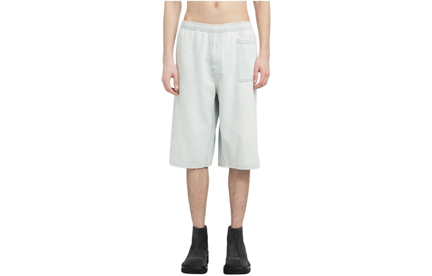 Джинсовые шорты мужские светло-голубые Mm6 Maison Margiela, светло-голубой
Джинсовые шорты мужские светло-голубые Mm6 Maison Margiela, светло-голубой