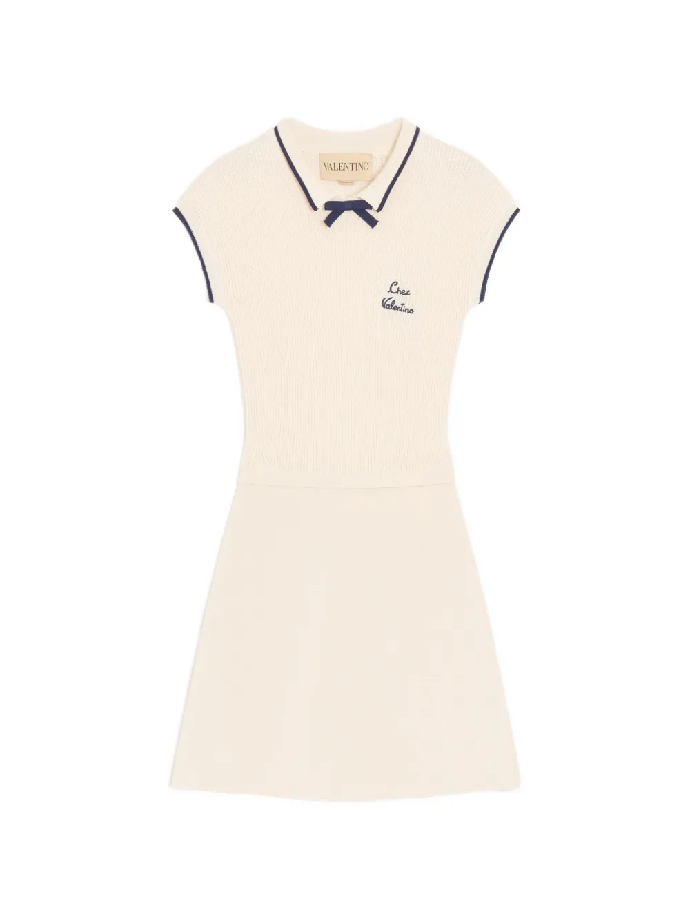 Трикотажное мини-платье с бантом Valentino Garavani, нейтральный
Трикотажное мини-платье с бантом Valentino Garavani, нейтральный