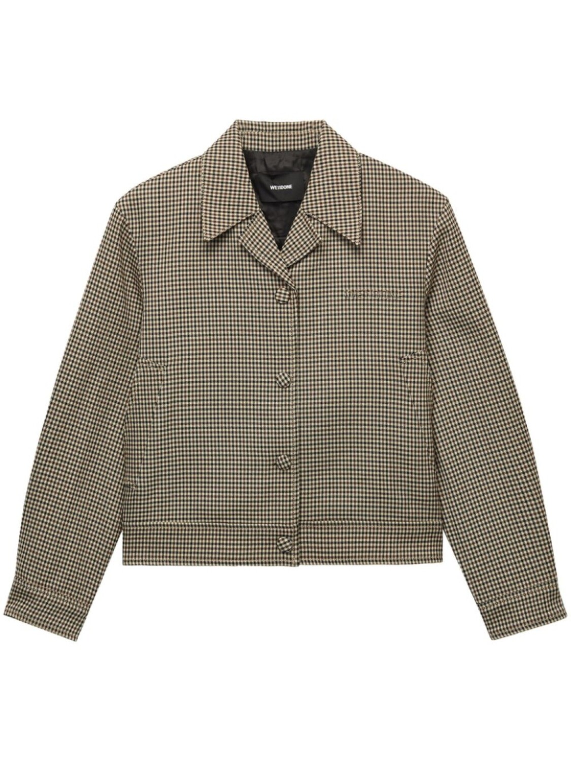 Клетчатая куртка We11done, нейтральный цвет
Клетчатая куртка We11done, нейтральный цвет