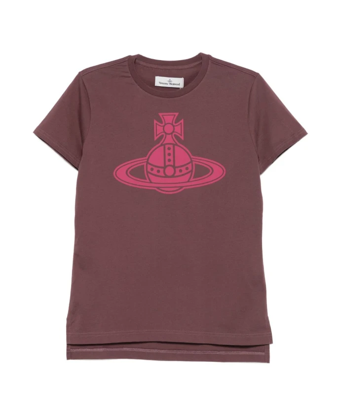 Футболка с принтом в виде шара Vivienne Westwood, фиолетовый
Футболка с принтом в виде шара Vivienne Westwood, фиолетовый
