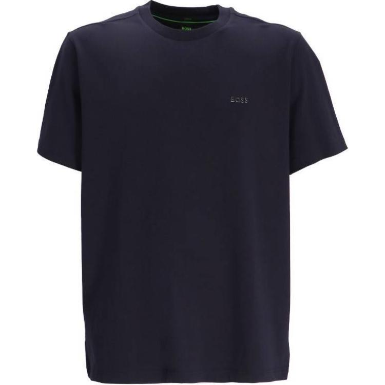 Футболка с принтом логотипа классического кроя HUGO BOSS, синяя
Футболка с принтом логотипа классического кроя HUGO BOSS, синяя