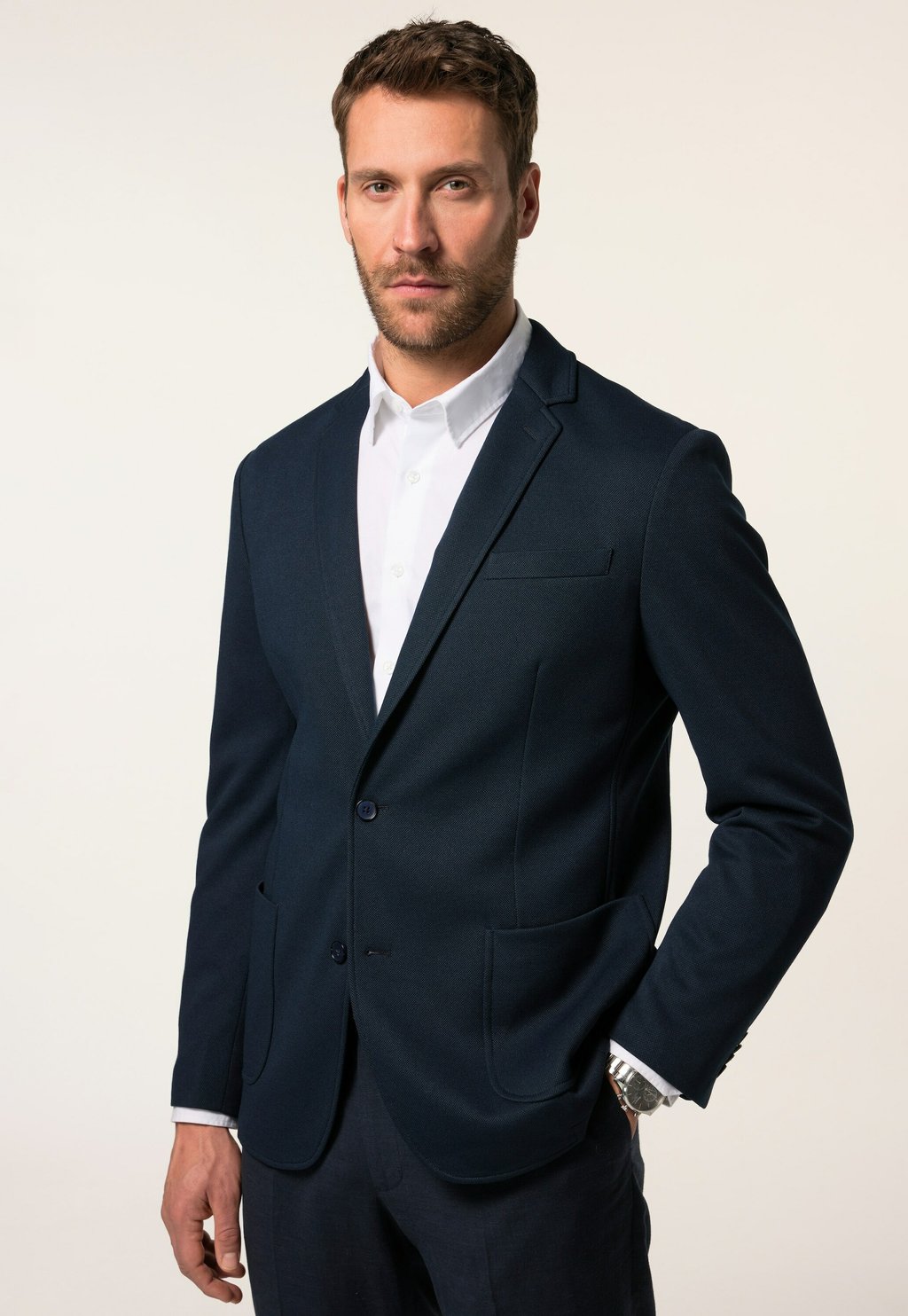 Пиджак-блейзер AVEC COL À REVERS, SEMI-DOUBLURE LÉGÈRE JP1880, темно-синий
Пиджак-блейзер AVEC COL À REVERS, SEMI-DOUBLURE LÉGÈRE JP1880, темно-синий