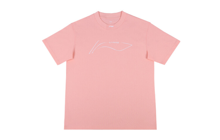 Футболка унисекс розовая Lining, светло-розовый
Футболка унисекс розовая Lining, светло-розовый