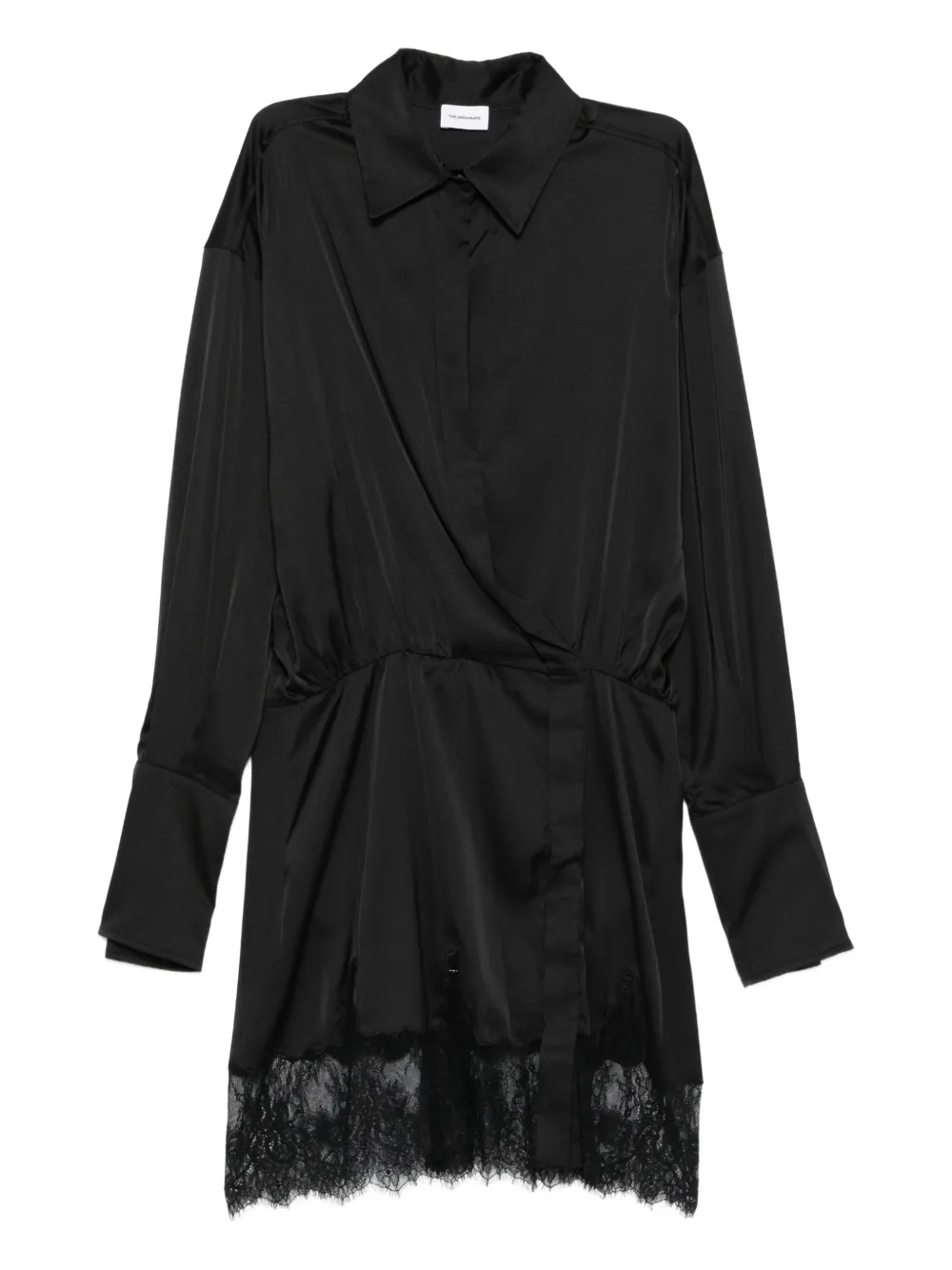 Атласное платье с кружевом The Andamane, черный
Атласное платье с кружевом The Andamane, черный