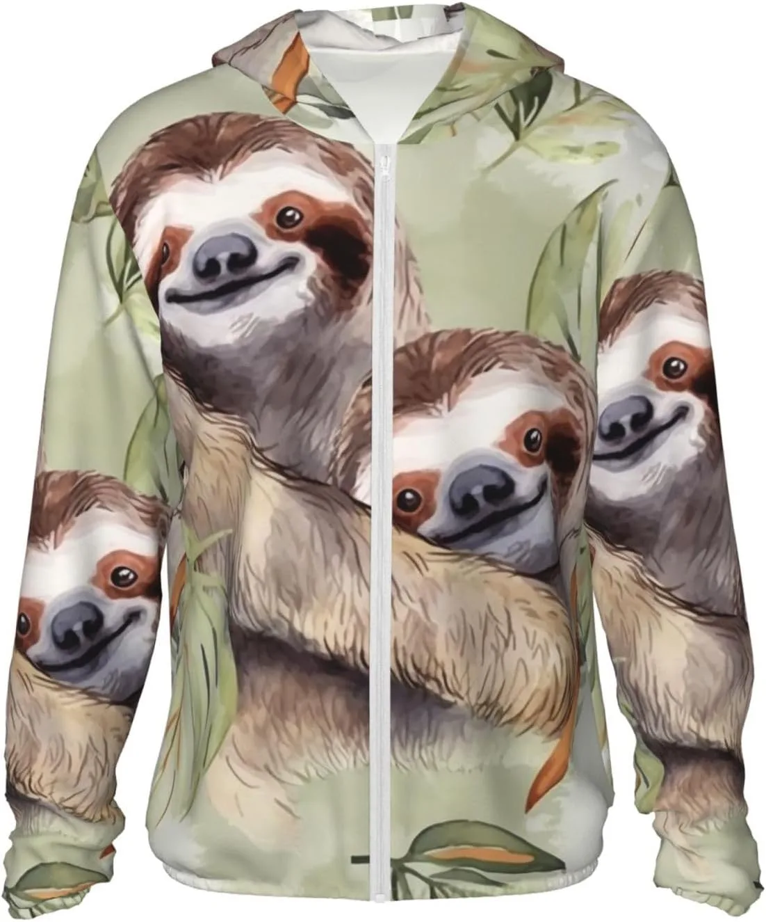 Мужская толстовка с защитой от солнца UPF 50+ Watercolor Sloth DWVTSLH
Мужская толстовка с защитой от солнца UPF 50+ Watercolor Sloth DWVTSLH