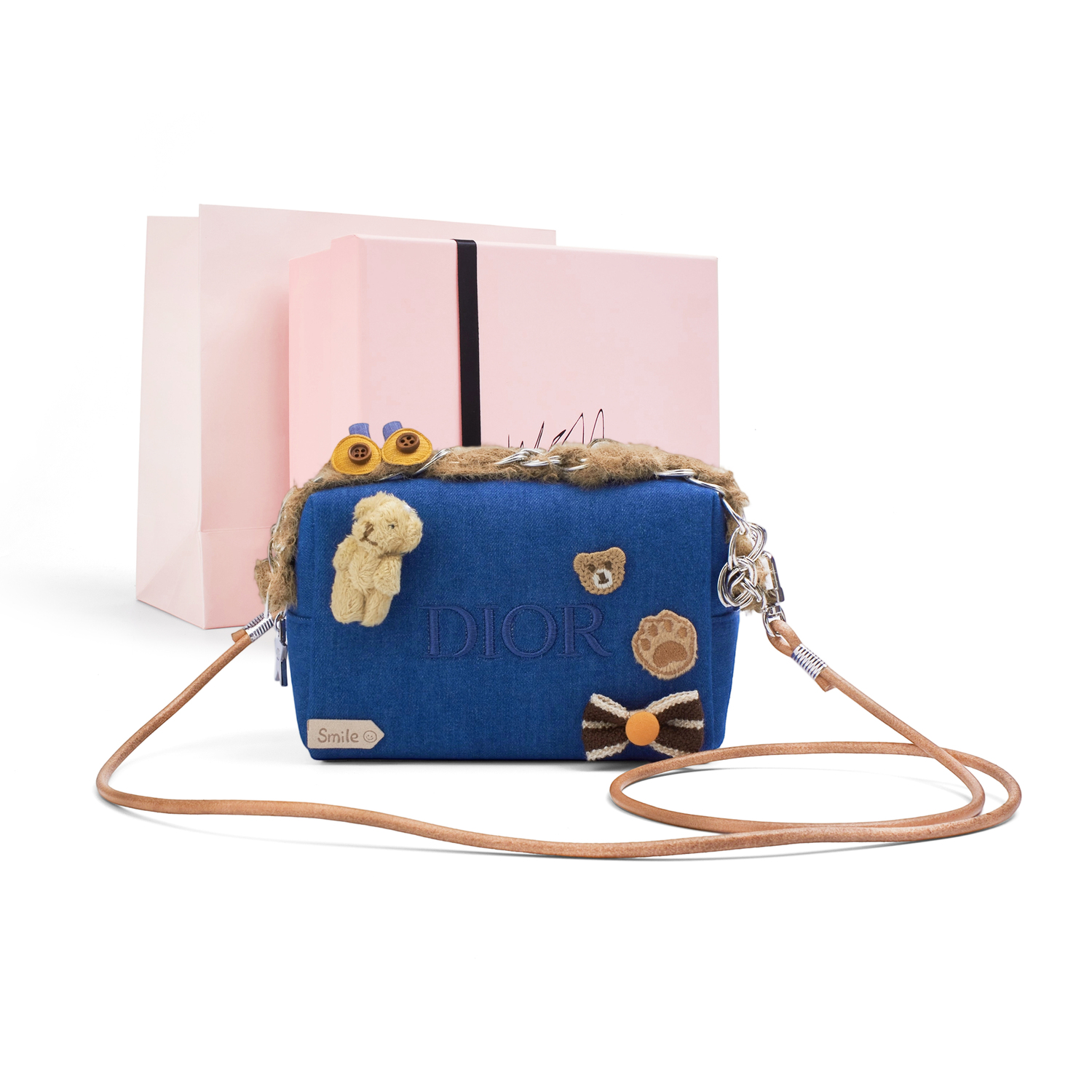 DIOR Индивидуальная косметичка Amber, Bear Party в стиле модного тренда, детская забава, молодежный милый стиль Blue, Denim Regular
DIOR Индивидуальная косметичка Amber, Bear Party в стиле модного тренда, детская забава, молодежный милый стиль Blue, Denim Regular