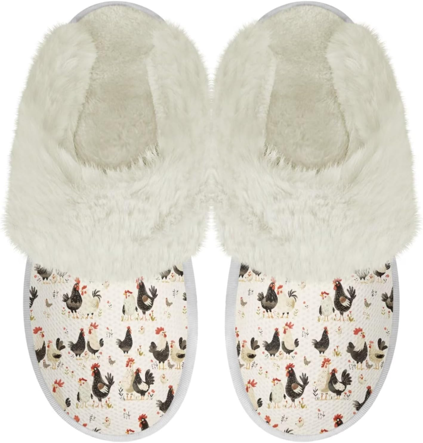 Женские пушистые тапочки Binienty, домашние тапочки для мужчин и женщин, повседневная зимняя обувь для дома, Rooster Boho Floral
Женские пушистые тапочки Binienty, домашние тапочки для мужчин и женщин, повседневная зимняя обувь для дома, Rooster Boho Floral