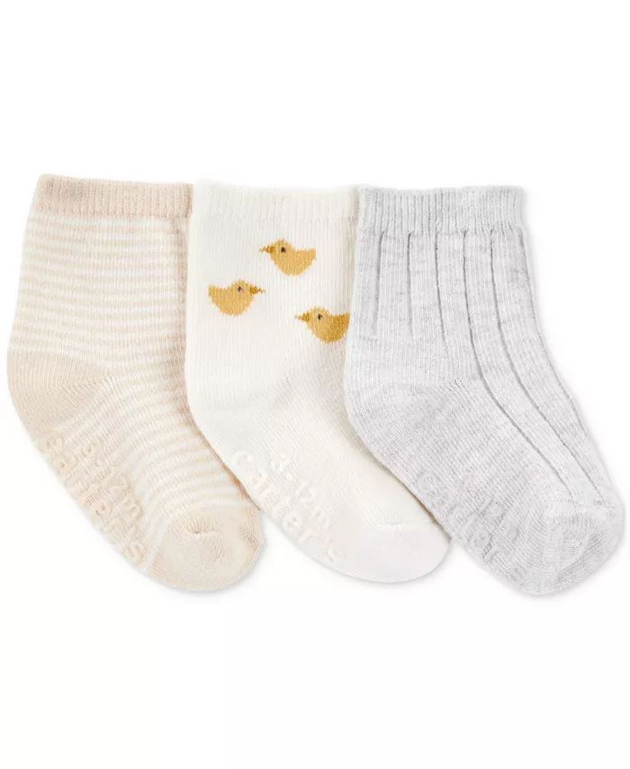 Детские носки до щиколотки 3 шт. Chick Carter's, слоновая кость/кремовый
Детские носки до щиколотки 3 шт. Chick Carter's, слоновая кость/кремовый