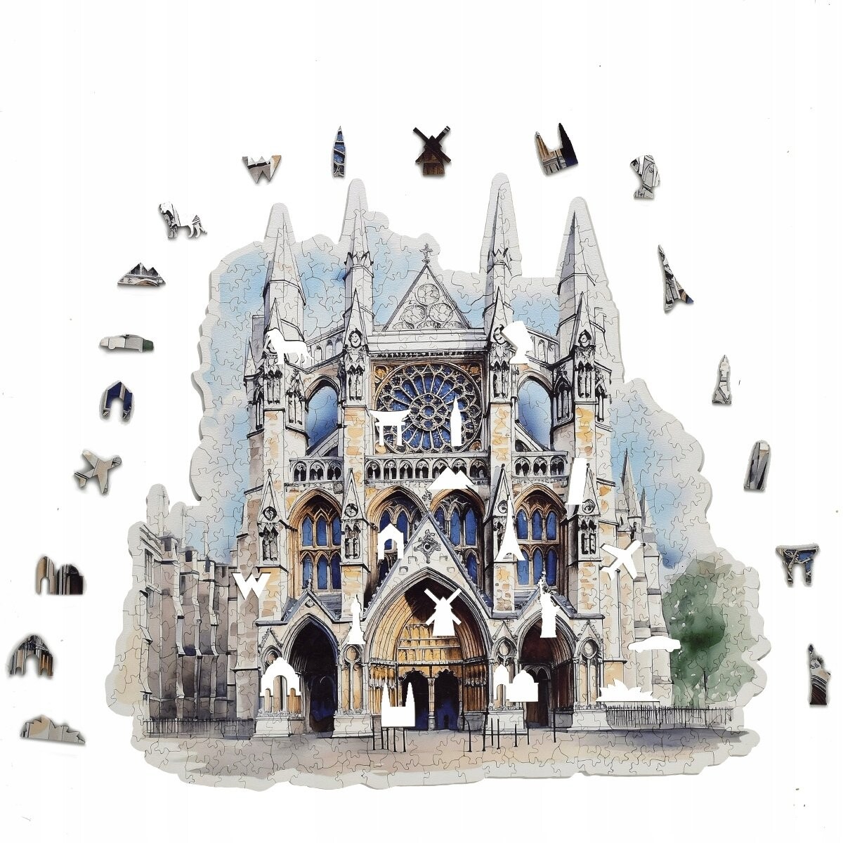 Большой Вестминстерский деревянный пазл, 470 деталей, сложный пазл XXL Wood You Do
Большой Вестминстерский деревянный пазл, 470 деталей, сложный пазл XXL Wood You Do