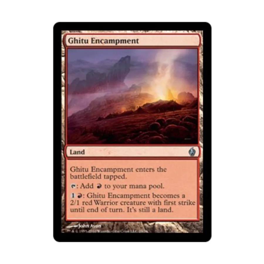 CCG Лагерь Гиту (U) (фольга), MTG - Premium Deck Series - Fire & Lightning
CCG Лагерь Гиту (U) (фольга), MTG - Premium Deck Series - Fire & Lightning