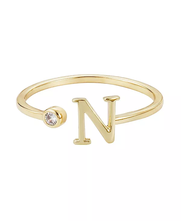 Кольцо-Инициал с регулируемой подвеской из золота с кубическим цирконием Adornia, gold-n
Кольцо-Инициал с регулируемой подвеской из золота с кубическим цирконием Adornia, gold-n