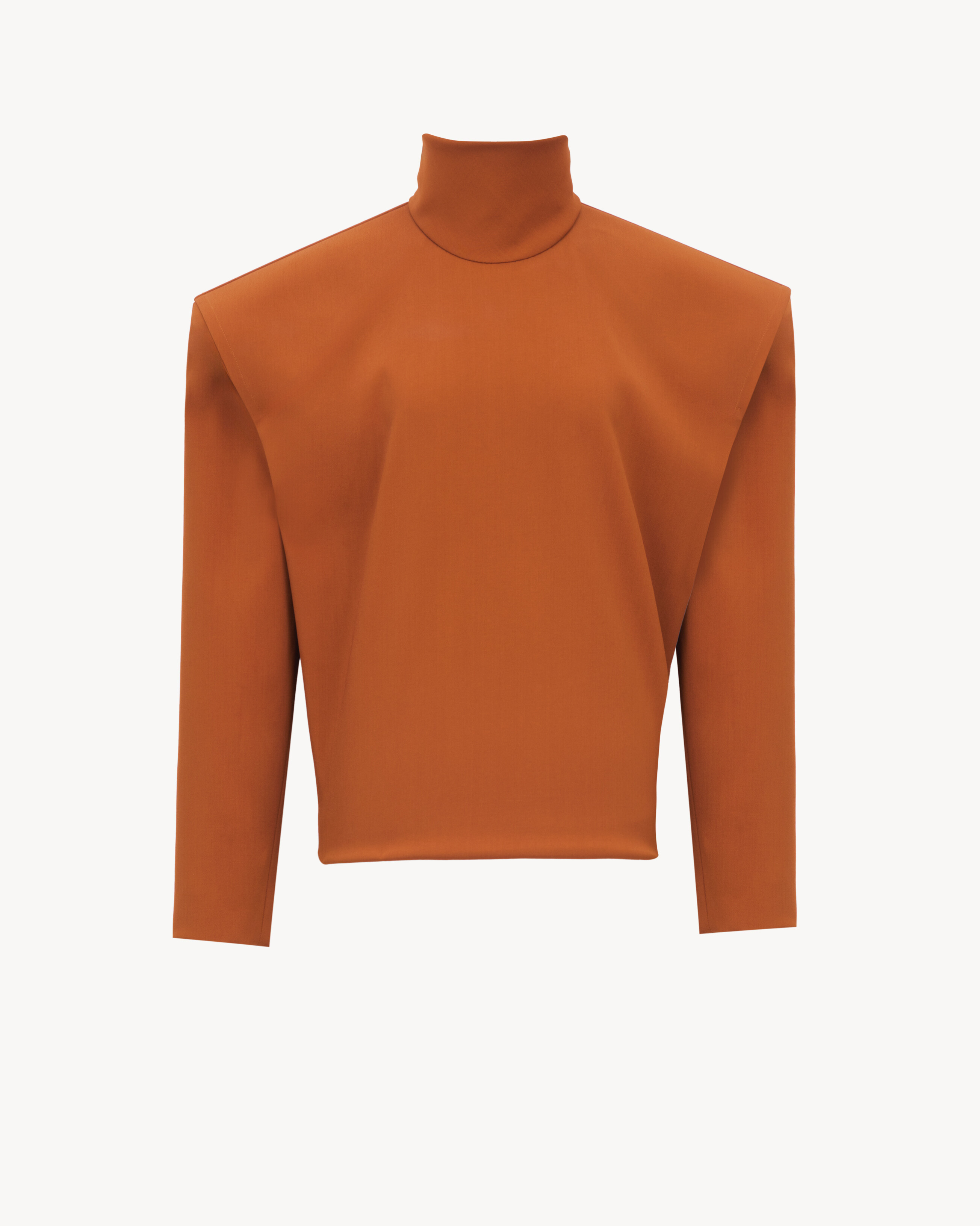 Прямой топ из сатина Saint Laurent, коричневый
Прямой топ из сатина Saint Laurent, коричневый