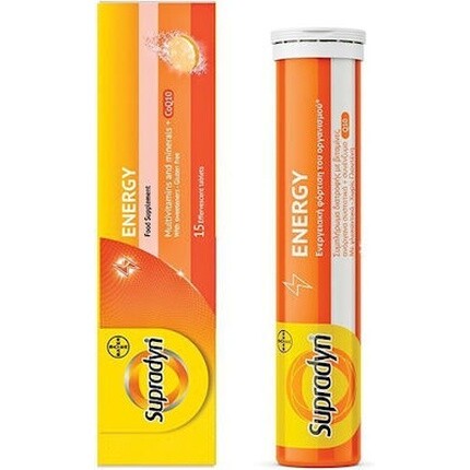 Энергетические шипучие таблетки с коэнзимом Q10 - 15 таблеток Supradyn
Энергетические шипучие таблетки с коэнзимом Q10 - 15 таблеток Supradyn