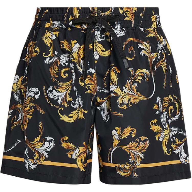Барокко принтованные шорты на шнурке VERSACE JEANS COUTURE, черный
Барокко принтованные шорты на шнурке VERSACE JEANS COUTURE, черный