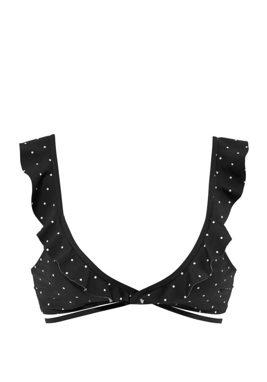 Треугольный бикини-топ LASCANA Triangle Bikini Top Sparkle, черный
Треугольный бикини-топ LASCANA Triangle Bikini Top Sparkle, черный