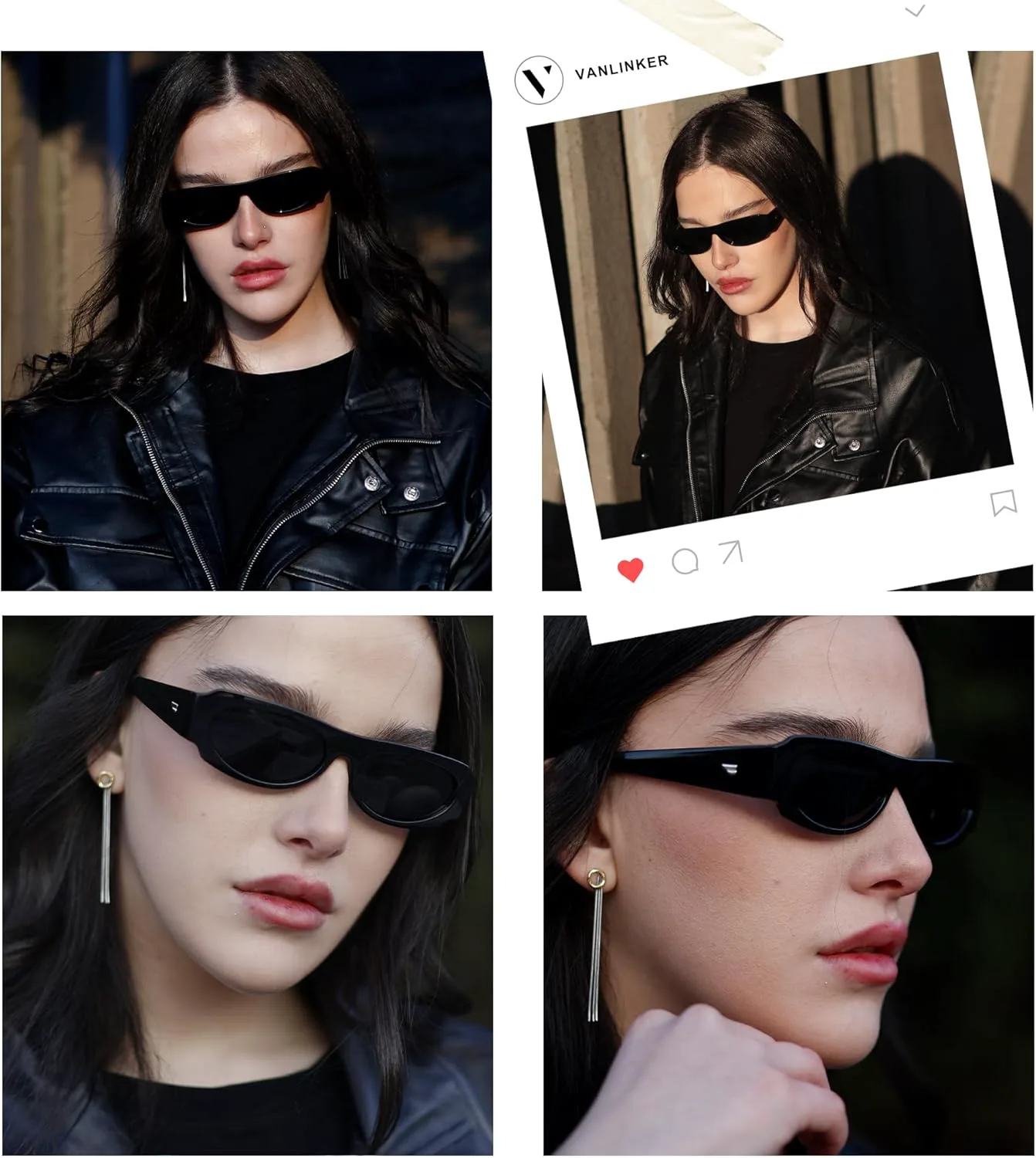 Солнцезащитные очки VANLINKER в стиле ретро 90-х, женские и мужские, винтажная овальная оправа, поляризованные, маленькие, VL9782, C2 Tortoise Frame Brown Lens
Солнцезащитные очки VANLINKER в стиле ретро 90-х, женские и мужские, винтажная овальная оправа, поляризованные, маленькие, VL9782, C2 Tortoise Frame Brown Lens