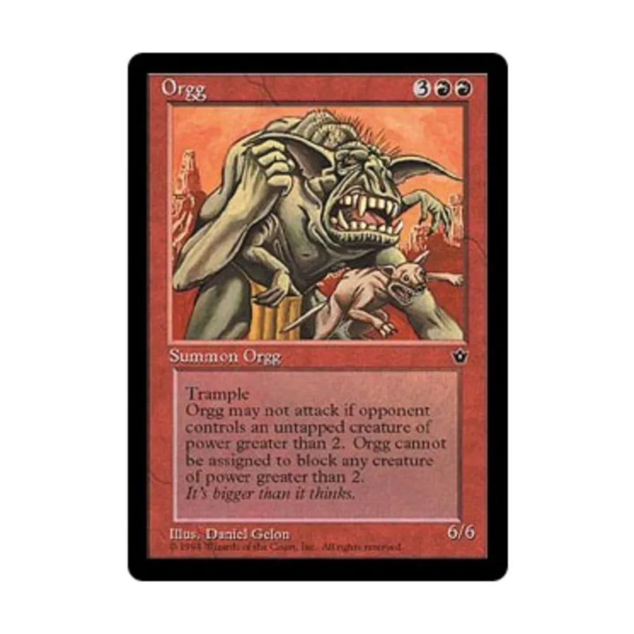 CCG Орг (U1), MTG - Fallen Empires 
CCG Орг (U1), MTG - Fallen Empires