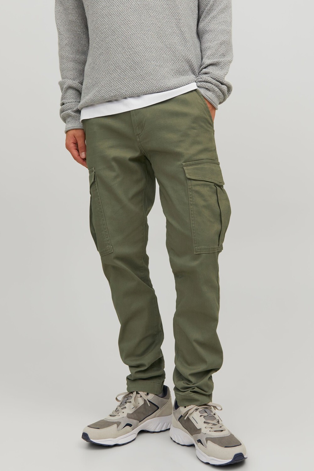 Брюки-Карго Jack & Jones, зеленый
Брюки-Карго Jack & Jones, зеленый