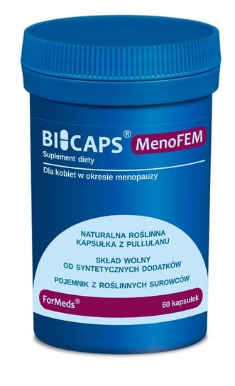 Formeds, Bicaps MenoFEM 60 веганских капсул 
Formeds, Bicaps MenoFEM 60 веганских капсул