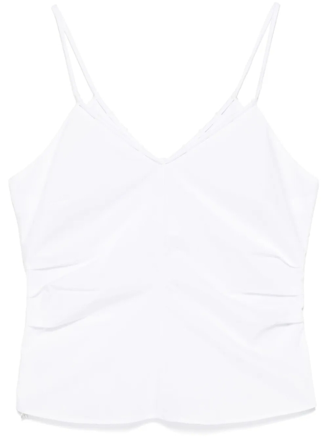 Patrizia Pepe топ со складками, белый
Patrizia Pepe топ со складками, белый