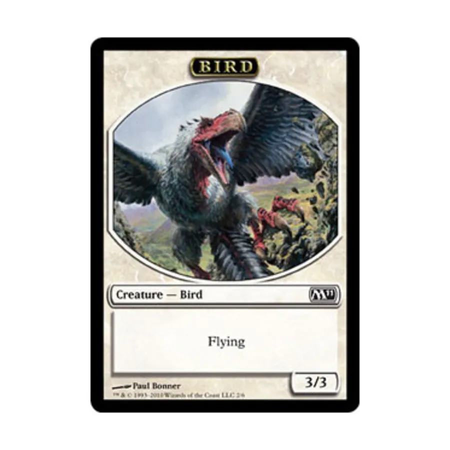 CCG Птица – Жетон (С), MTG - Magic 2011
CCG Птица – Жетон (С), MTG - Magic 2011
