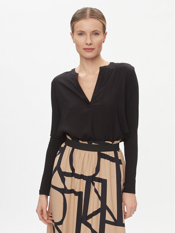 Блуза стандартного кроя Kaffe, черный
Блуза стандартного кроя Kaffe, черный