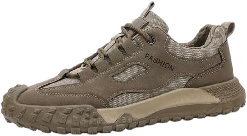 Мужские повседневные шнурованные кроссовки - противоскользящие, прочные, легкие, подходят для ежедневных поездок и путешествий Fusecottc, хаки
Мужские повседневные шнурованные кроссовки - противоскользящие, прочные, легкие, подходят для ежедневных поездок и путешествий Fusecottc, хаки