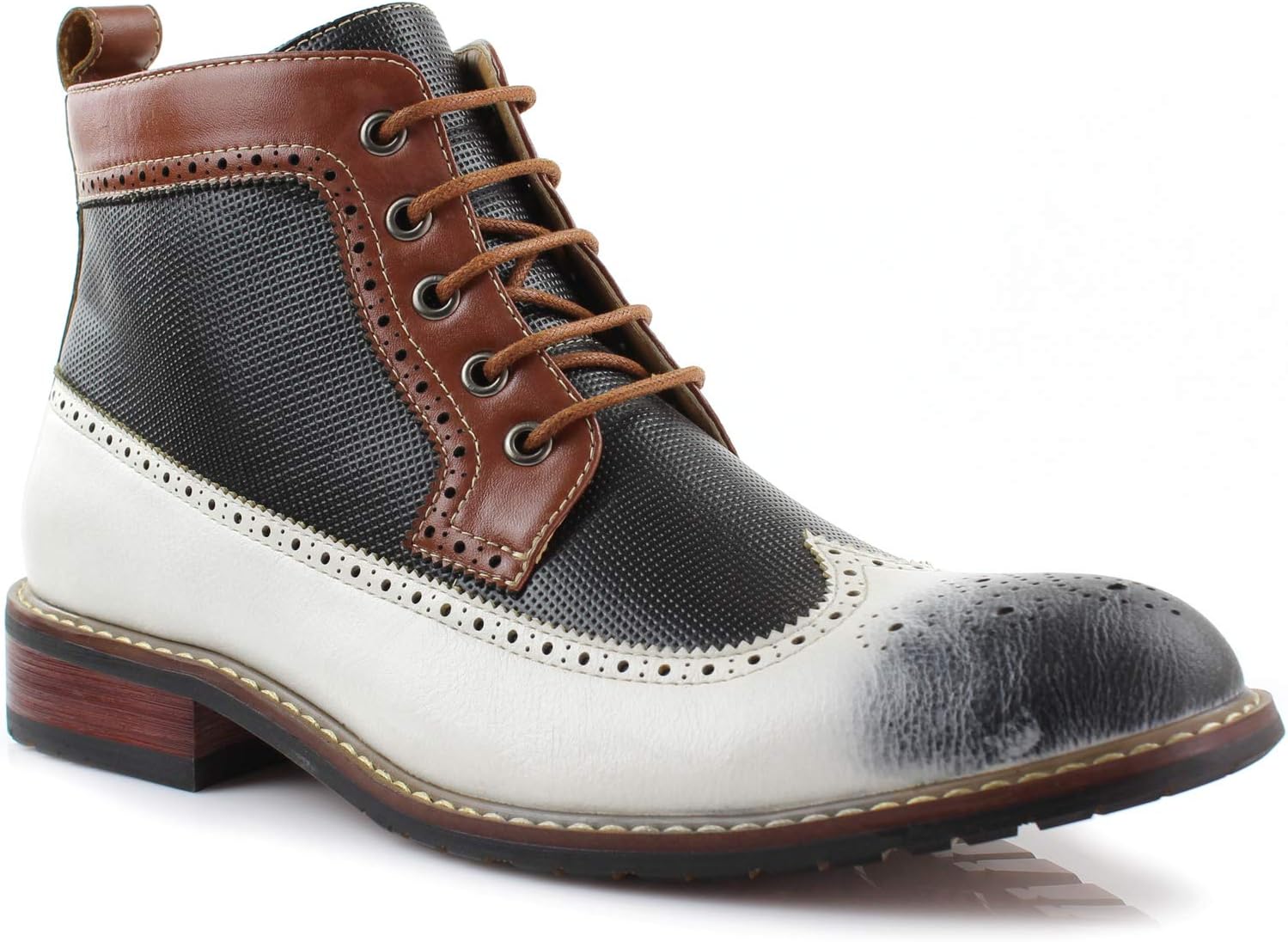 Мужские клетчатые ботинки Ferro Aldo Gideon MFA806087 с крыловатым носком, белый
Мужские клетчатые ботинки Ferro Aldo Gideon MFA806087 с крыловатым носком, белый