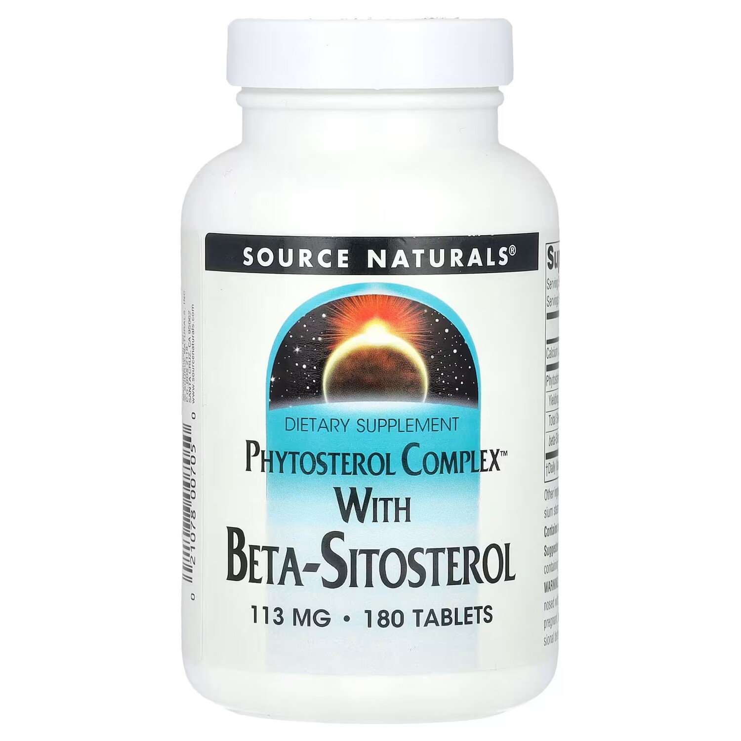 Фитостериновый комплекс с бета-ситостерином Source Naturals 340 мг, 180 таблеток (113 мг на таблетку)
Фитостериновый комплекс с бета-ситостерином Source Naturals 340 мг, 180 таблеток (113 мг на таблетку)