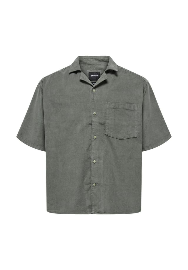 Рубашка alfi рубашка с короткими рукавами Only & Sons, серый
Рубашка alfi рубашка с короткими рукавами Only & Sons, серый